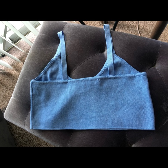 Love for humanity couture size medium cropped halter tank top bralette - Picture 2 of 7